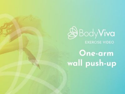 One-arm wall push-up