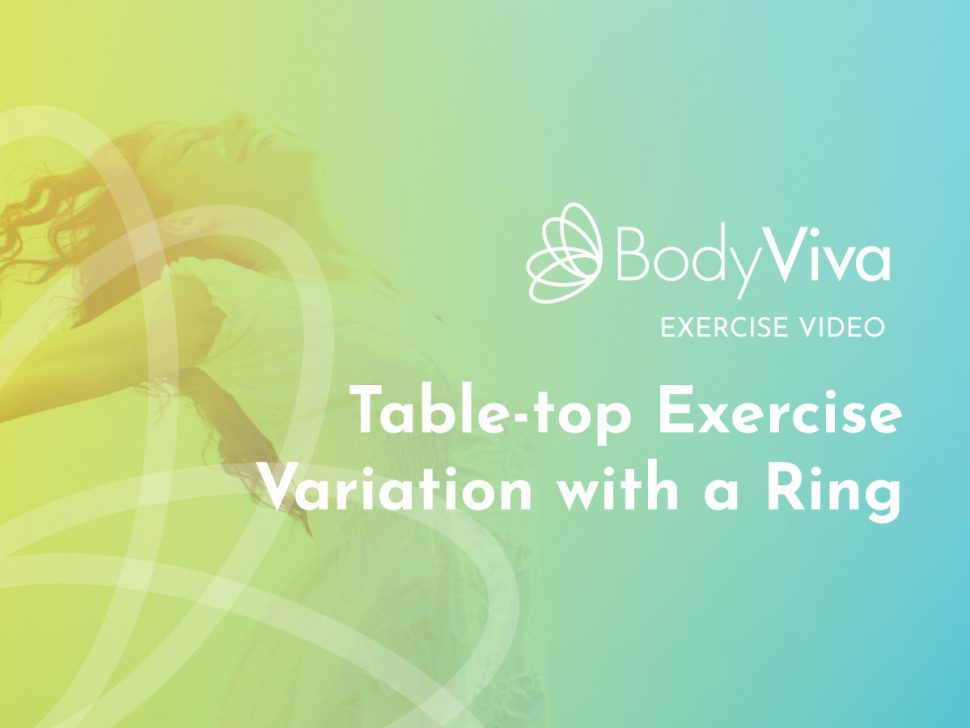 Table-top Exercise Variation with a Ring Pilates BodyViva
