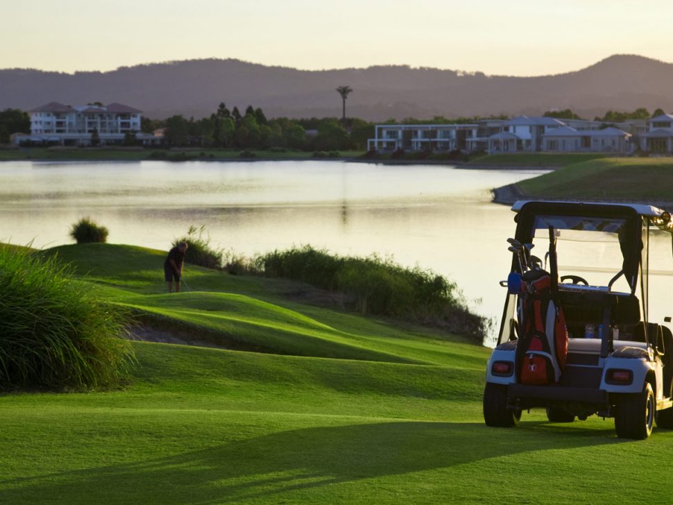 golf cart on lake BodyViva Local Activities to Help you Stay Active