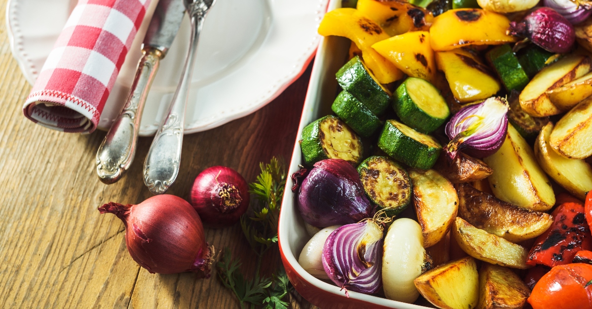 roast vegetables healthy christmas meals BodyViva